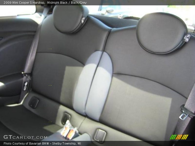 Midnight Black / Black/Grey 2009 Mini Cooper S Hardtop