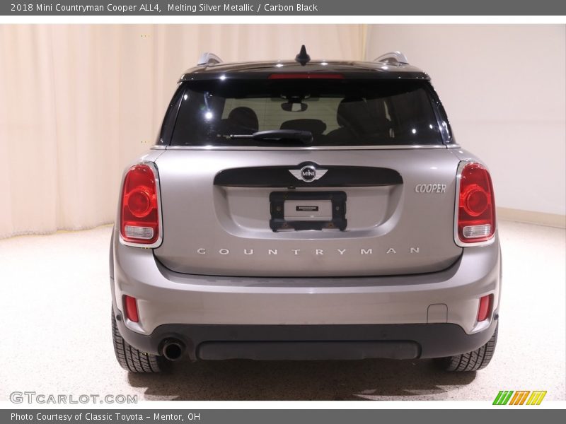Melting Silver Metallic / Carbon Black 2018 Mini Countryman Cooper ALL4