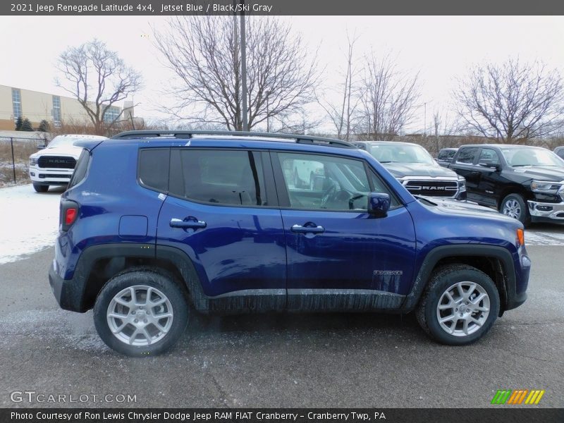 Jetset Blue / Black/Ski Gray 2021 Jeep Renegade Latitude 4x4