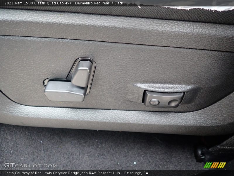 Delmonico Red Pearl / Black 2021 Ram 1500 Classic Quad Cab 4x4