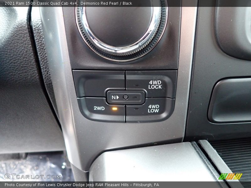 Delmonico Red Pearl / Black 2021 Ram 1500 Classic Quad Cab 4x4