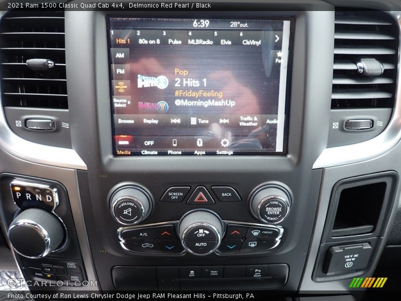 Delmonico Red Pearl / Black 2021 Ram 1500 Classic Quad Cab 4x4