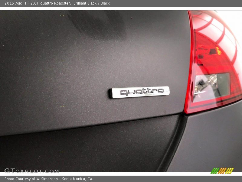 Brilliant Black / Black 2015 Audi TT 2.0T quattro Roadster