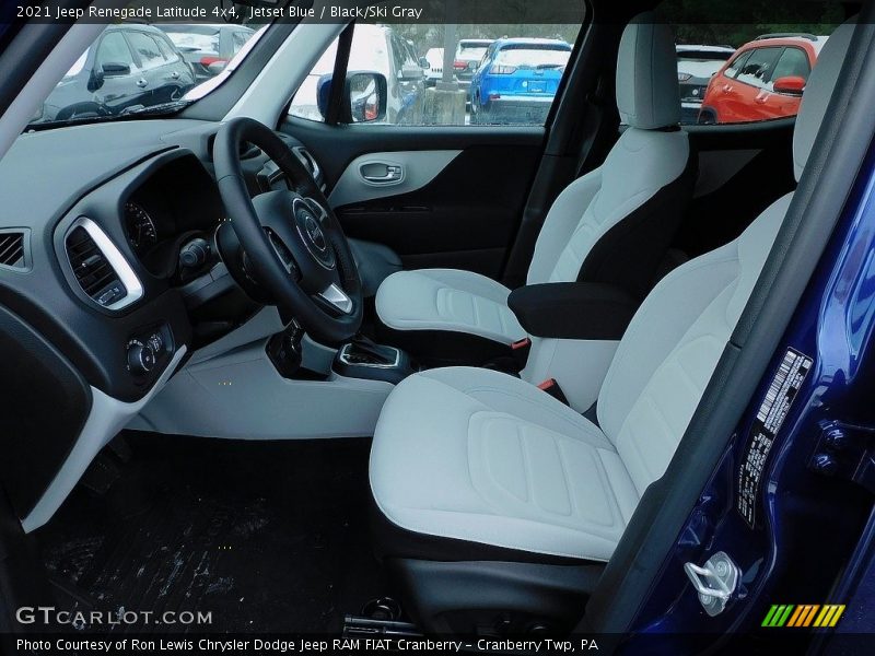 Jetset Blue / Black/Ski Gray 2021 Jeep Renegade Latitude 4x4
