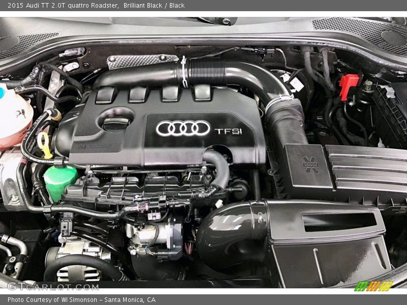Brilliant Black / Black 2015 Audi TT 2.0T quattro Roadster