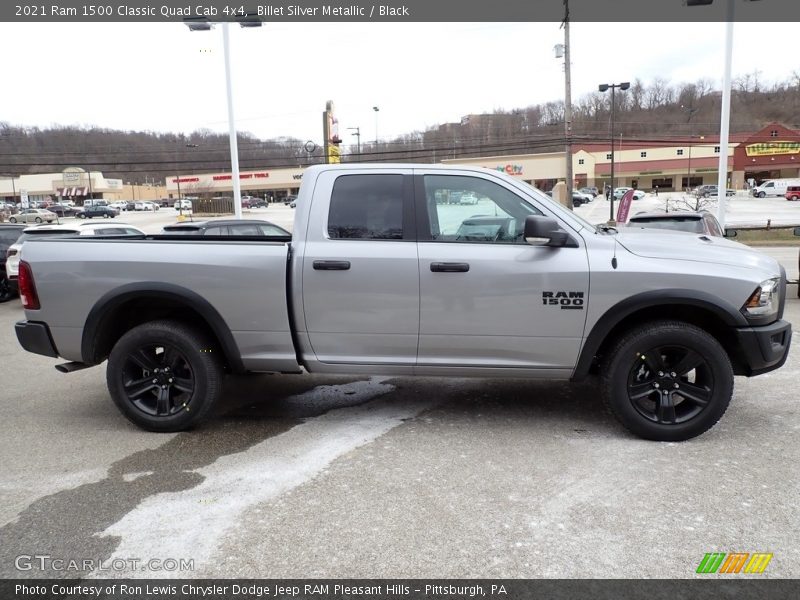 Billet Silver Metallic / Black 2021 Ram 1500 Classic Quad Cab 4x4