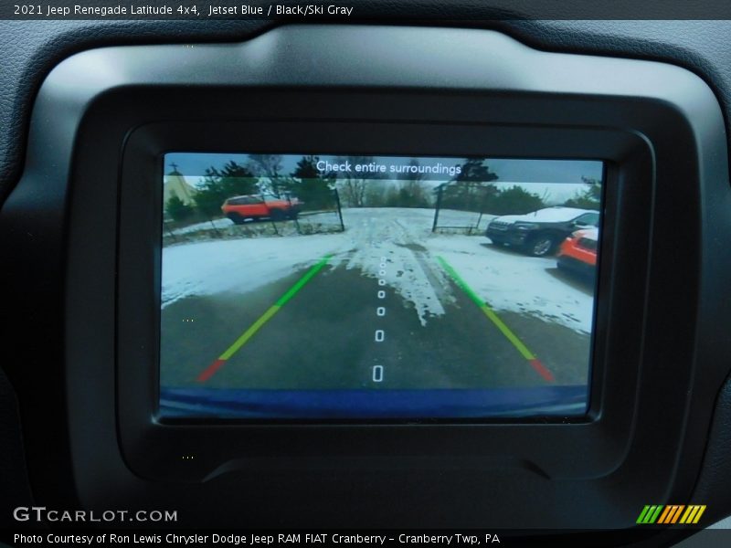 Jetset Blue / Black/Ski Gray 2021 Jeep Renegade Latitude 4x4