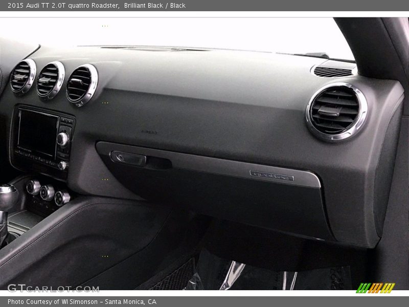 Brilliant Black / Black 2015 Audi TT 2.0T quattro Roadster