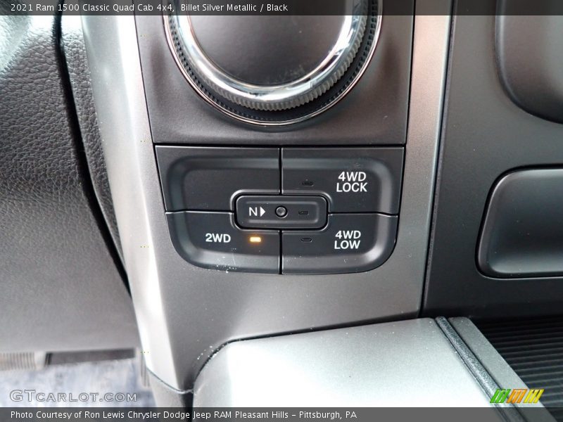 Billet Silver Metallic / Black 2021 Ram 1500 Classic Quad Cab 4x4