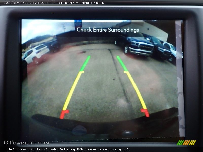 Billet Silver Metallic / Black 2021 Ram 1500 Classic Quad Cab 4x4