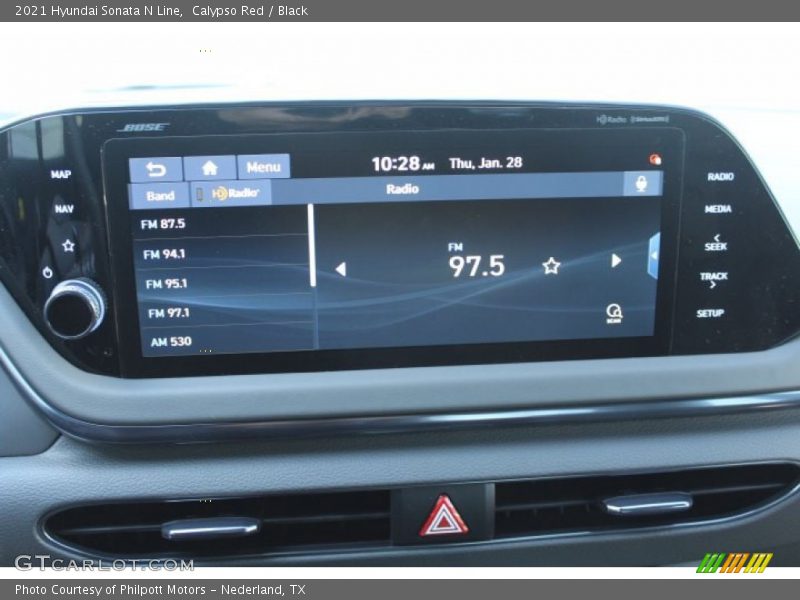 Calypso Red / Black 2021 Hyundai Sonata N Line