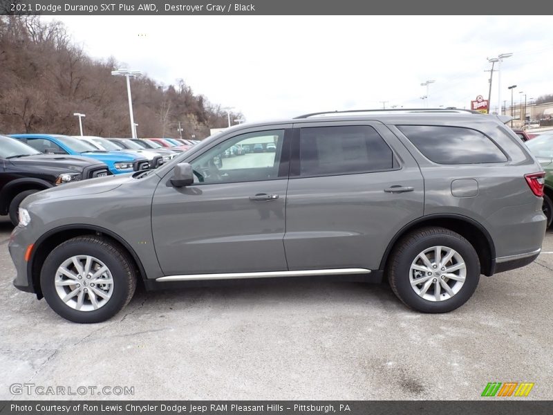 Destroyer Gray / Black 2021 Dodge Durango SXT Plus AWD