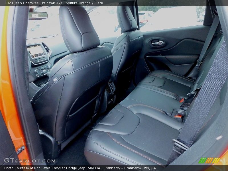 Spitfire Orange / Black 2021 Jeep Cherokee Traihawk 4x4