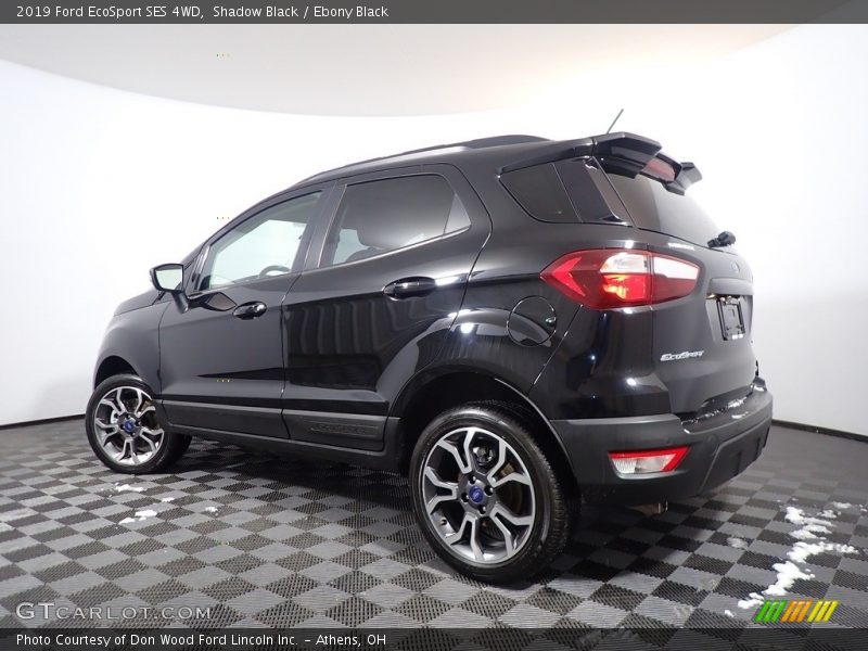 Shadow Black / Ebony Black 2019 Ford EcoSport SES 4WD