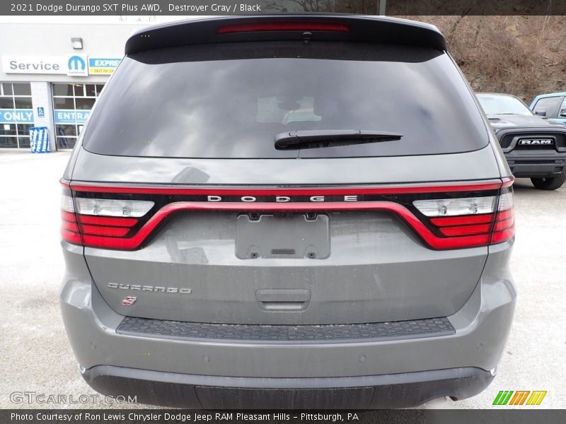 Destroyer Gray / Black 2021 Dodge Durango SXT Plus AWD
