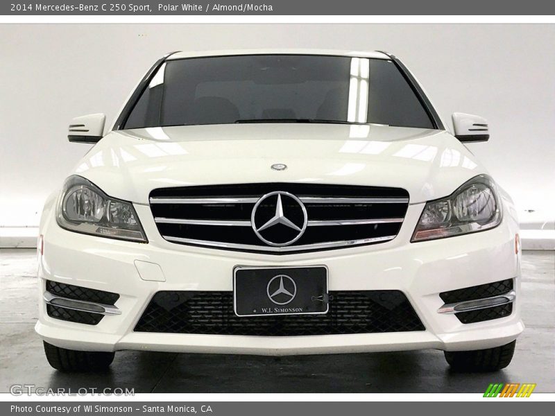 Polar White / Almond/Mocha 2014 Mercedes-Benz C 250 Sport