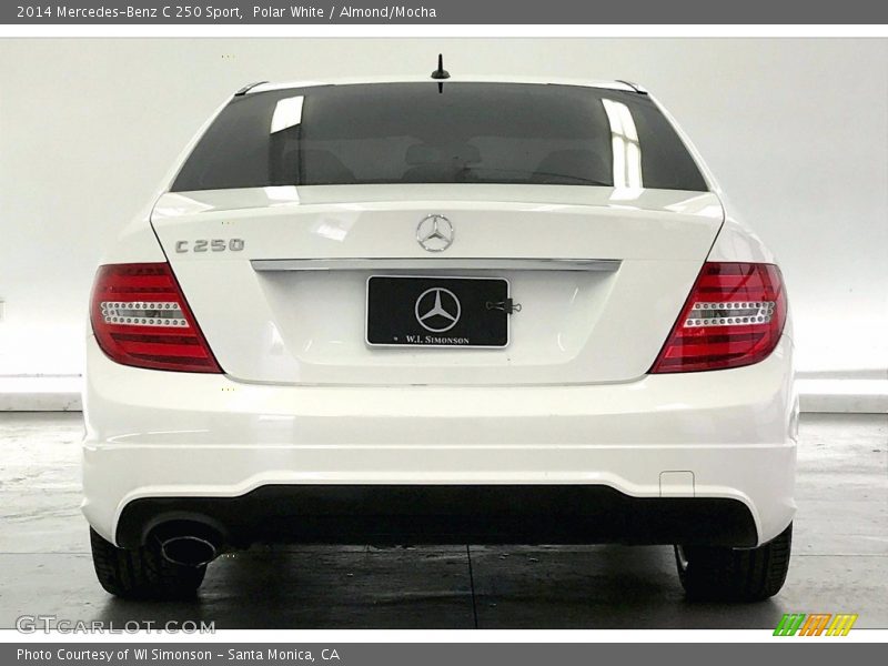 Polar White / Almond/Mocha 2014 Mercedes-Benz C 250 Sport