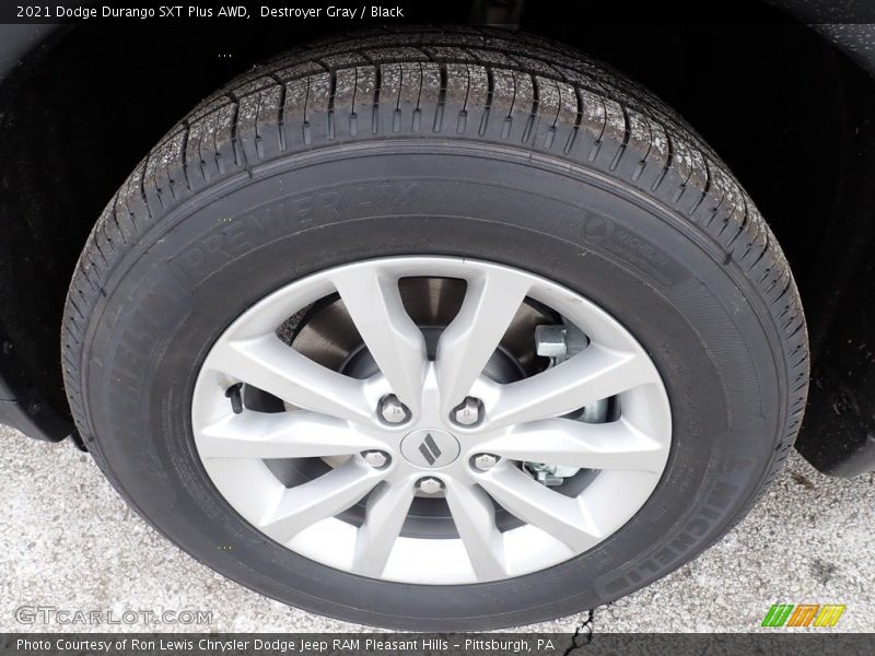 Destroyer Gray / Black 2021 Dodge Durango SXT Plus AWD