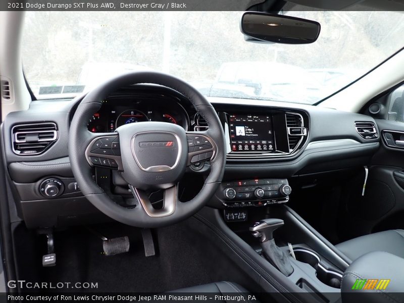 Destroyer Gray / Black 2021 Dodge Durango SXT Plus AWD