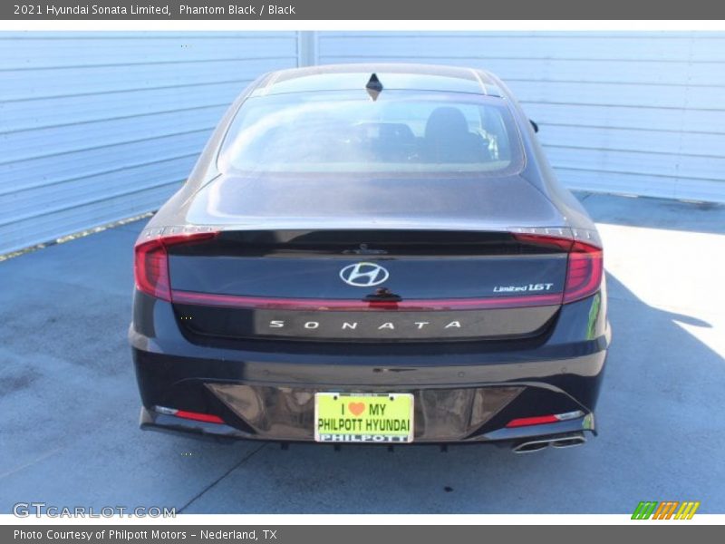 Phantom Black / Black 2021 Hyundai Sonata Limited