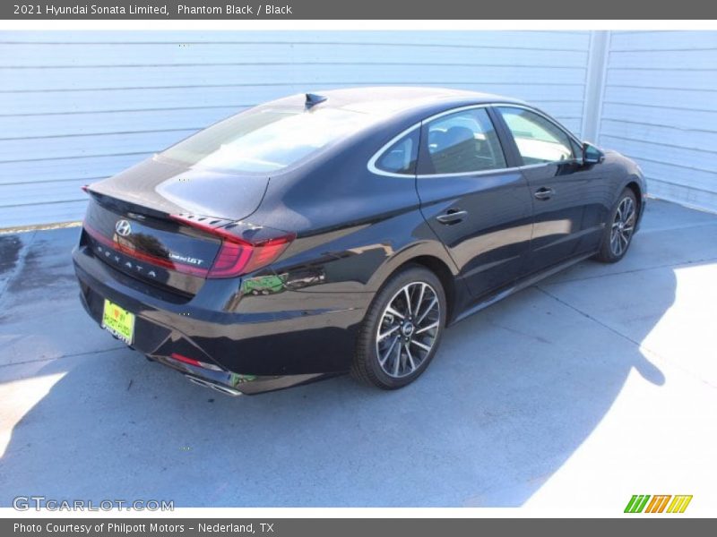 Phantom Black / Black 2021 Hyundai Sonata Limited