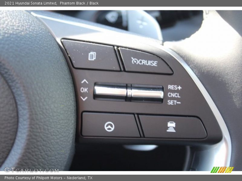 Phantom Black / Black 2021 Hyundai Sonata Limited