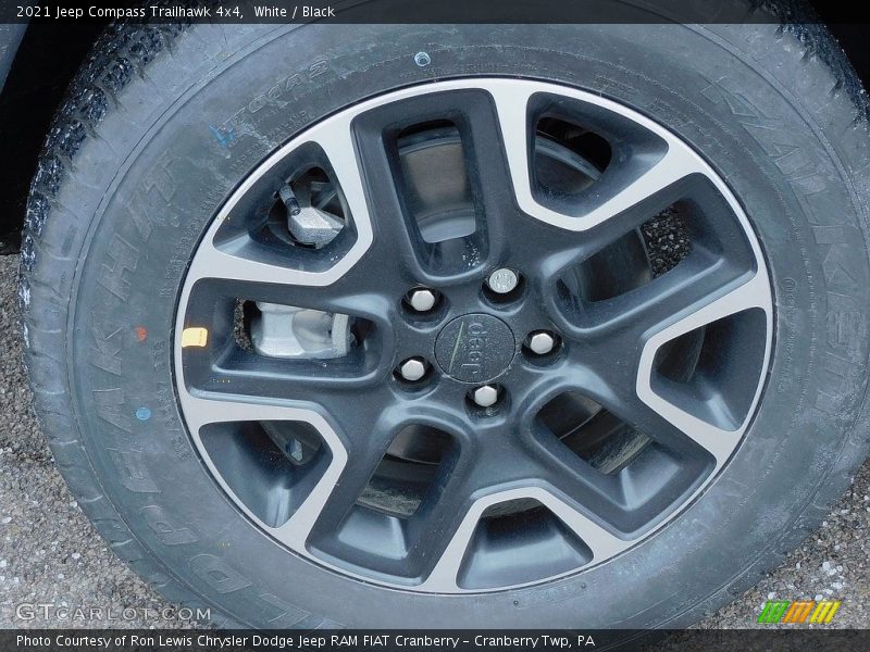 White / Black 2021 Jeep Compass Trailhawk 4x4