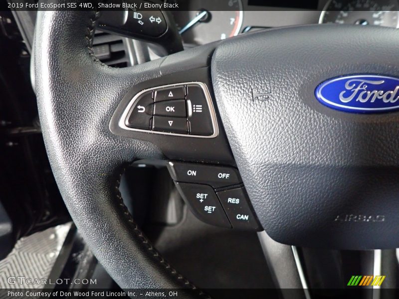 Shadow Black / Ebony Black 2019 Ford EcoSport SES 4WD