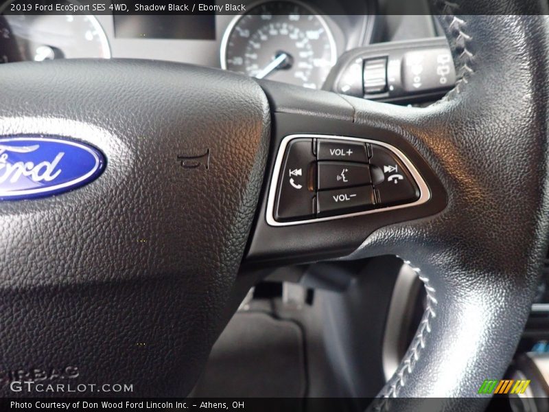 Shadow Black / Ebony Black 2019 Ford EcoSport SES 4WD