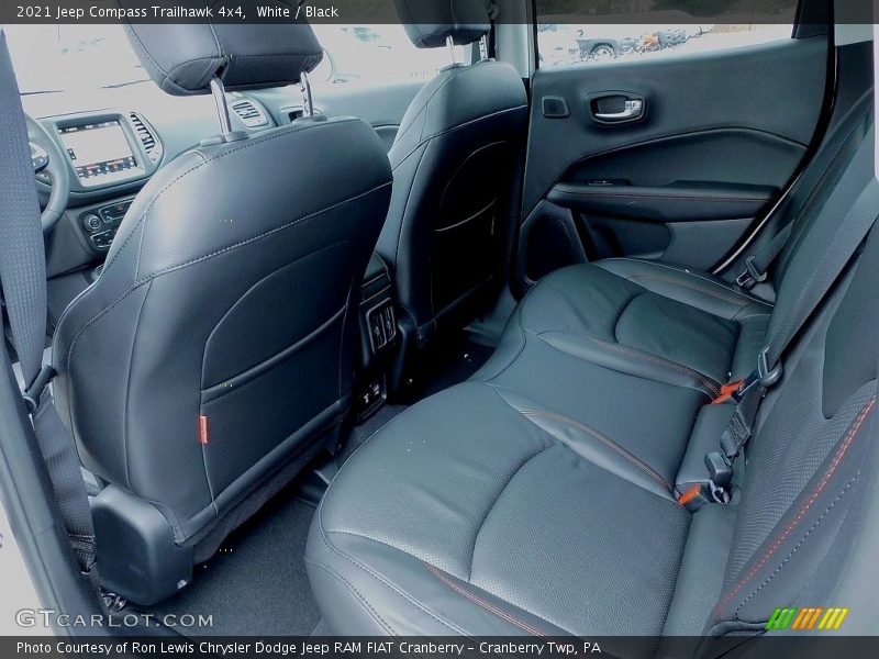 White / Black 2021 Jeep Compass Trailhawk 4x4