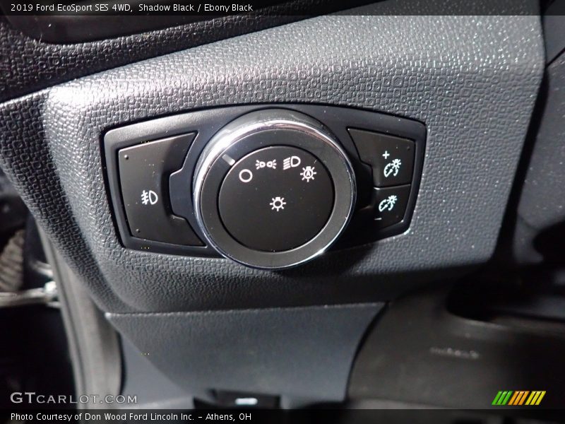 Shadow Black / Ebony Black 2019 Ford EcoSport SES 4WD