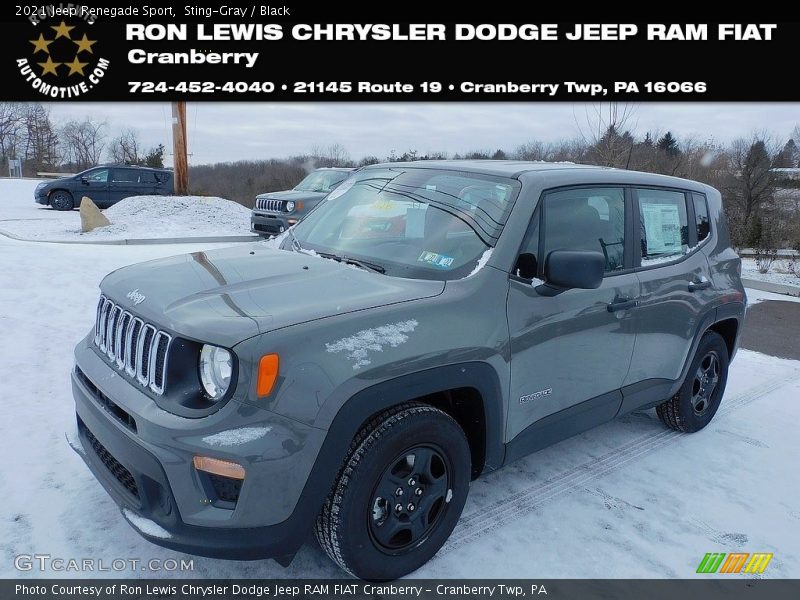 Sting-Gray / Black 2021 Jeep Renegade Sport