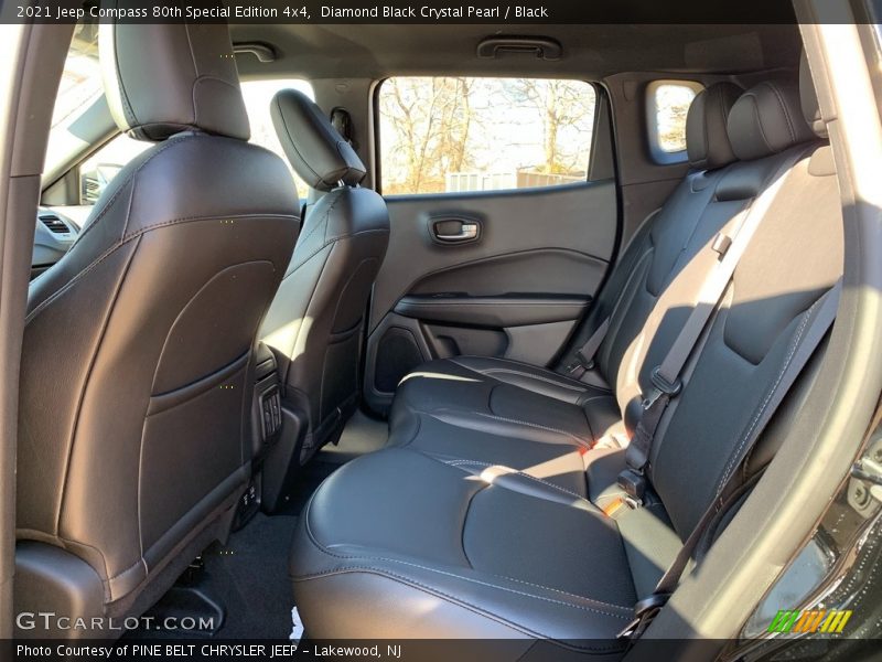 Diamond Black Crystal Pearl / Black 2021 Jeep Compass 80th Special Edition 4x4