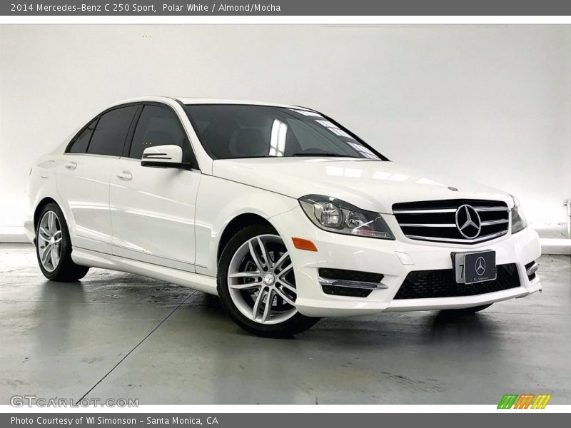 Polar White / Almond/Mocha 2014 Mercedes-Benz C 250 Sport