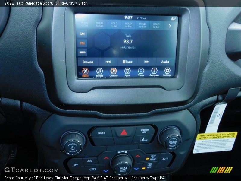 Sting-Gray / Black 2021 Jeep Renegade Sport