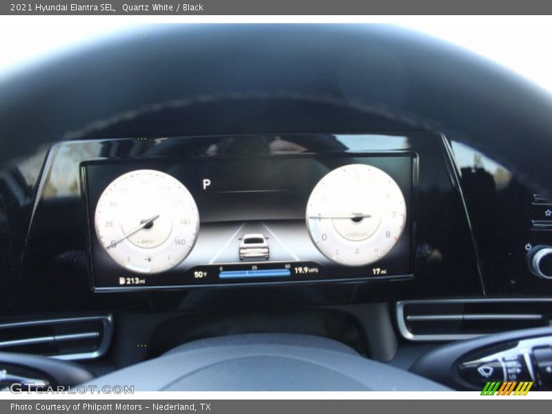 Quartz White / Black 2021 Hyundai Elantra SEL