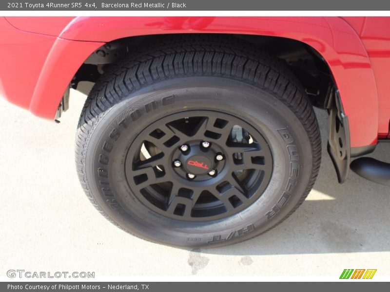 Barcelona Red Metallic / Black 2021 Toyota 4Runner SR5 4x4