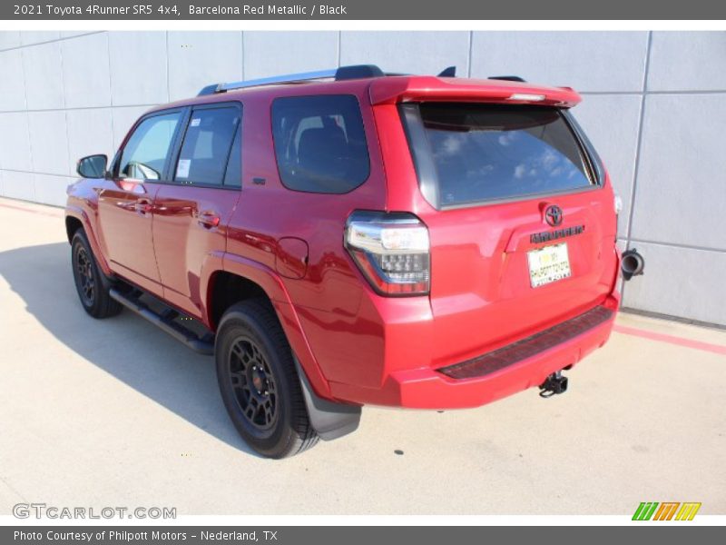 Barcelona Red Metallic / Black 2021 Toyota 4Runner SR5 4x4