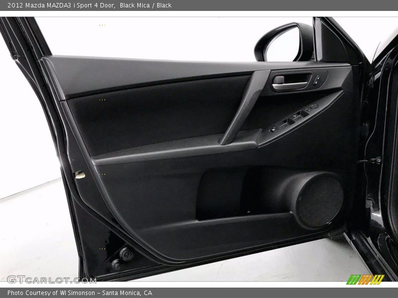 Black Mica / Black 2012 Mazda MAZDA3 i Sport 4 Door