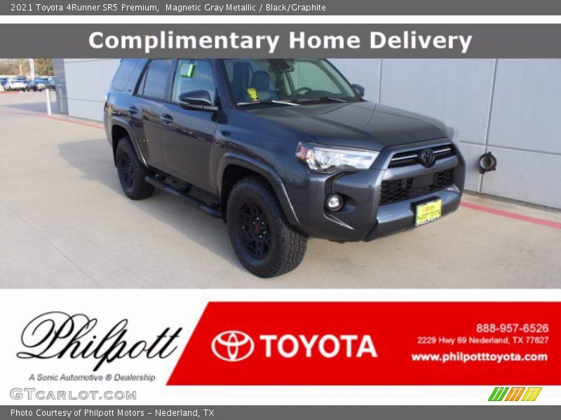 Magnetic Gray Metallic / Black/Graphite 2021 Toyota 4Runner SR5 Premium