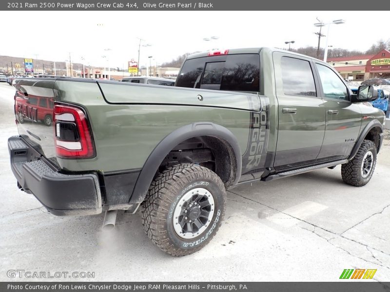 Olive Green Pearl / Black 2021 Ram 2500 Power Wagon Crew Cab 4x4