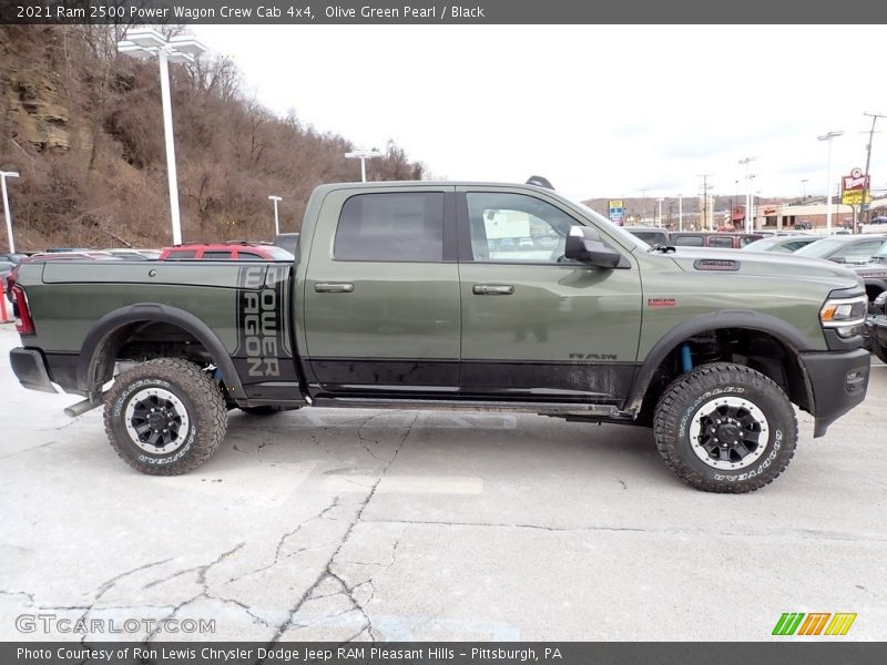Olive Green Pearl / Black 2021 Ram 2500 Power Wagon Crew Cab 4x4