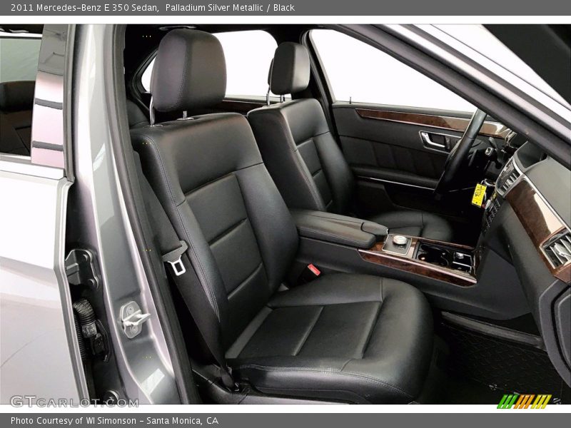 Palladium Silver Metallic / Black 2011 Mercedes-Benz E 350 Sedan