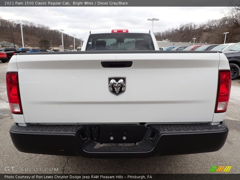 Bright White / Diesel Gray/Black 2021 Ram 1500 Classic Regular Cab