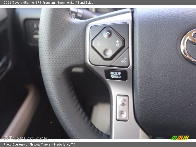 Super White / Sand Beige 2021 Toyota 4Runner SR5 Premium