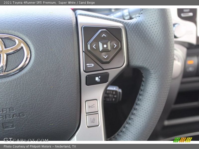 Super White / Sand Beige 2021 Toyota 4Runner SR5 Premium