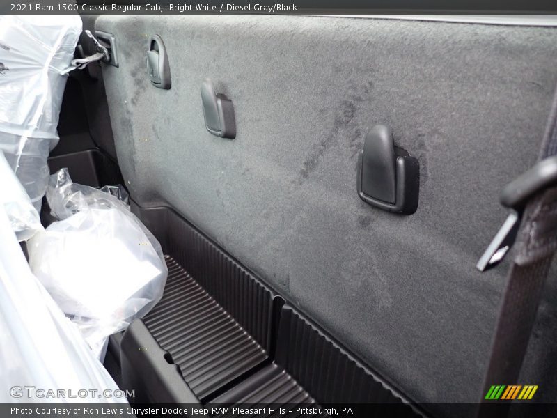 Bright White / Diesel Gray/Black 2021 Ram 1500 Classic Regular Cab