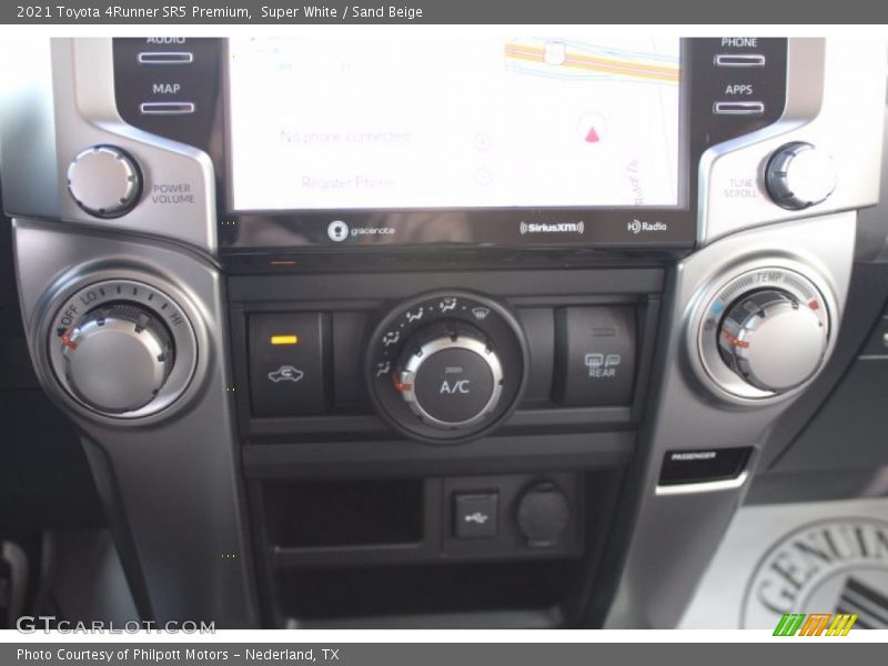 Super White / Sand Beige 2021 Toyota 4Runner SR5 Premium