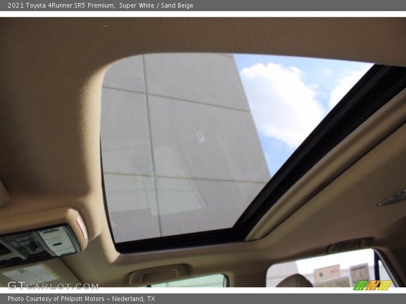 Super White / Sand Beige 2021 Toyota 4Runner SR5 Premium