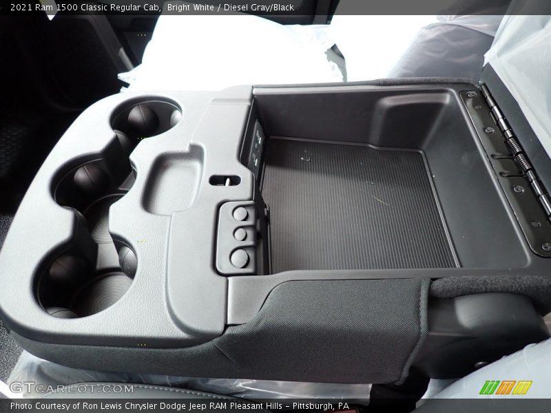 Bright White / Diesel Gray/Black 2021 Ram 1500 Classic Regular Cab